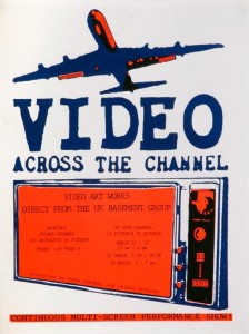 Poster for Basement Group video arts shows, 1982. © The Locus+ Archive